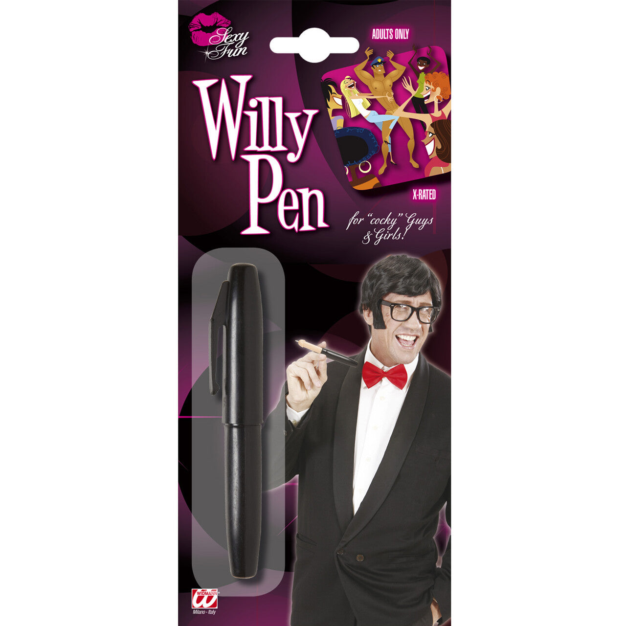 Op deze afbeelding zie je een Accessoires, van het merk Widmann. Piemel Pen