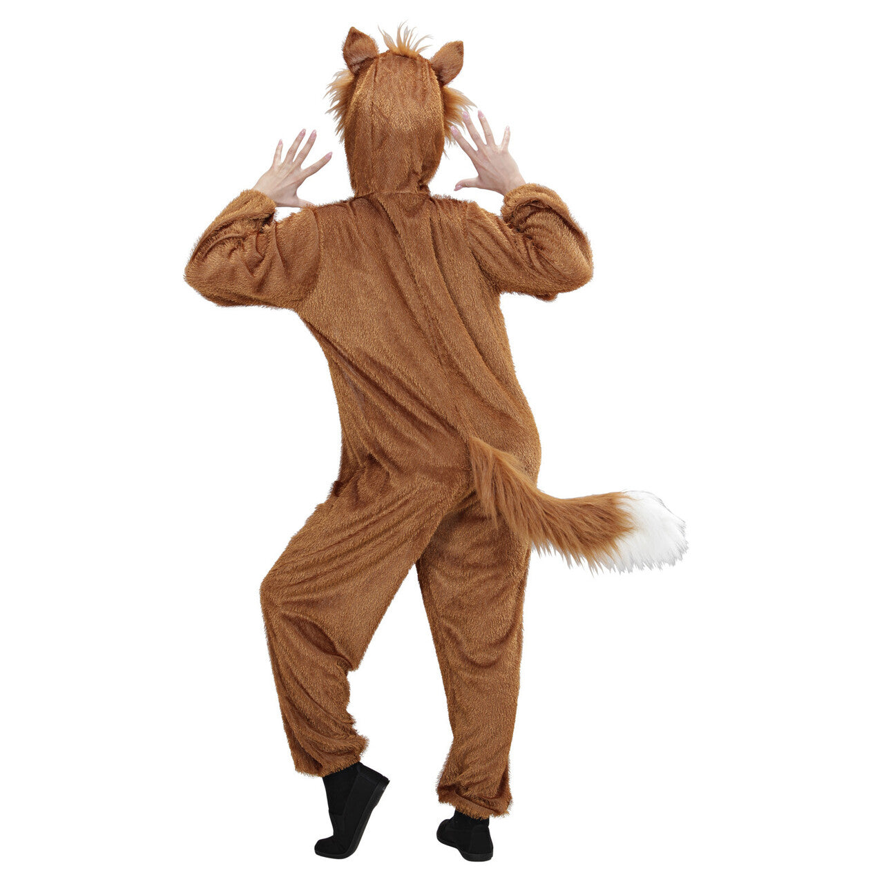 Op deze afbeelding zie je een Kostuums, van het merk Widmann. Full-Body Pluche Vos Volwassen Kostuum