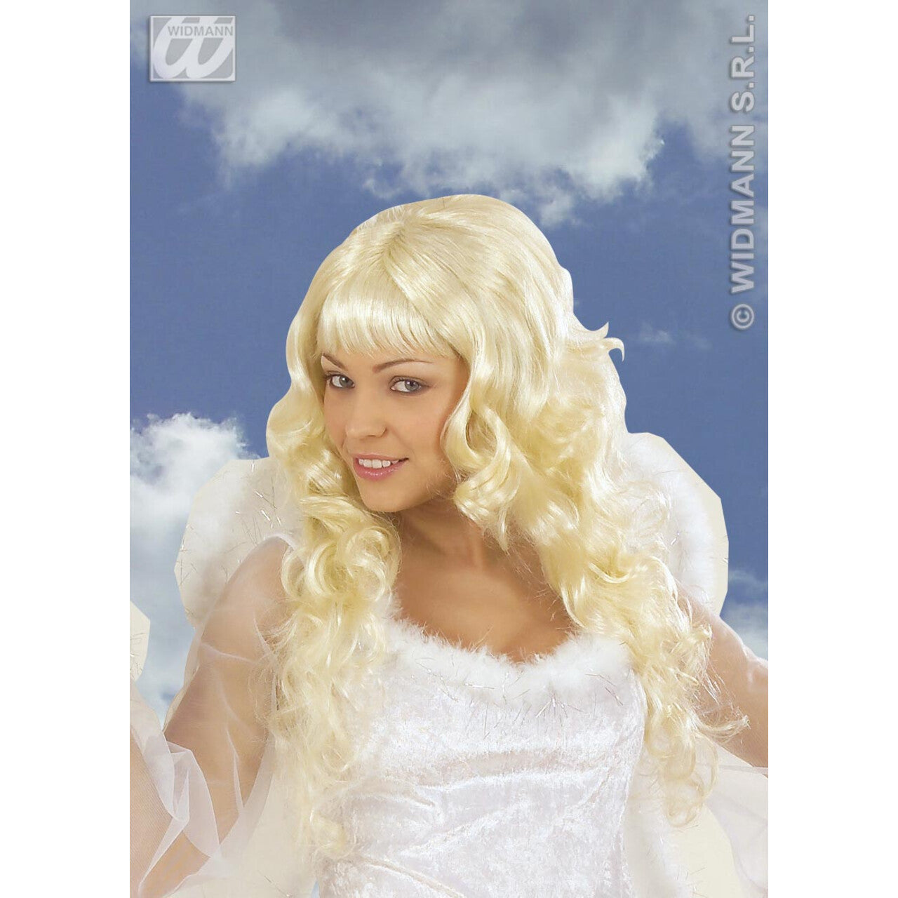 Op deze afbeelding zie je een Accessoires, van het merk Widmann. Pruik, Angelica