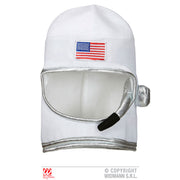 Op deze afbeelding zie je een Accessoires, van het merk Widmann. Nasa Astronaut Stoffen Helm