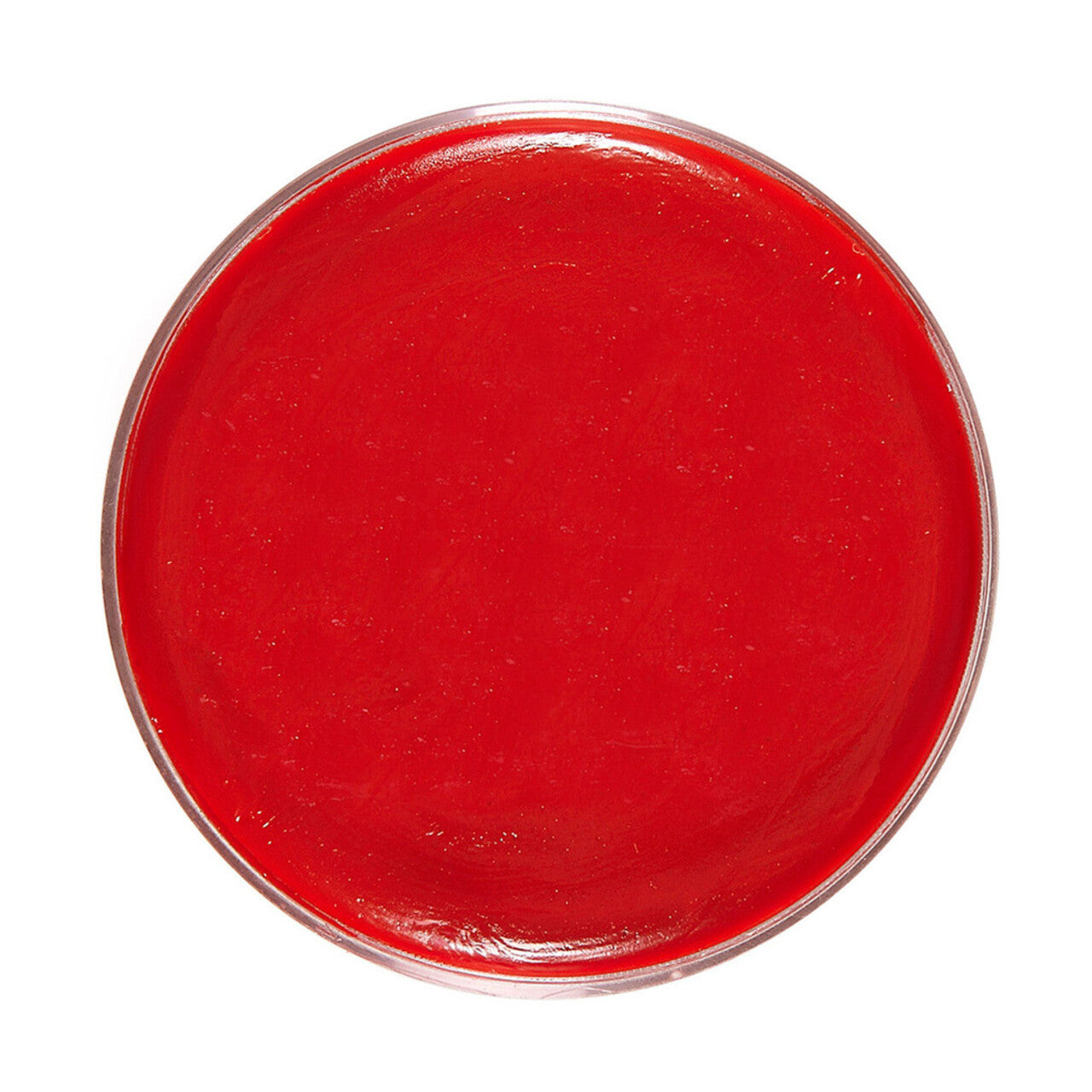 Op deze afbeelding zie je een Accessoires, van het merk Widmann. Unicolor Make-Up In 25 Gram Bakje, Rood