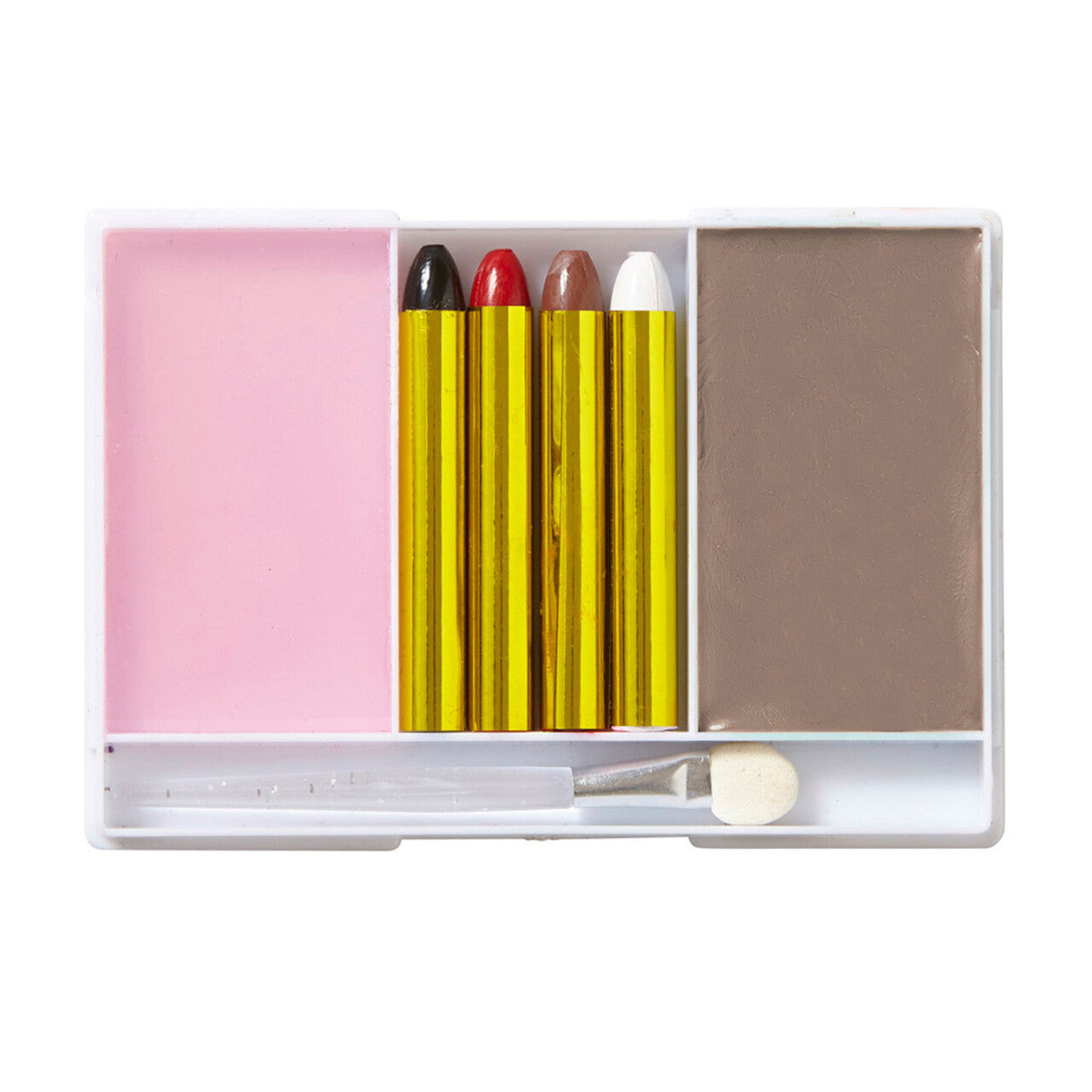 Op deze afbeelding zie je een Accessoires, van het merk Widmann. Complete Make-Up Set, Zombie