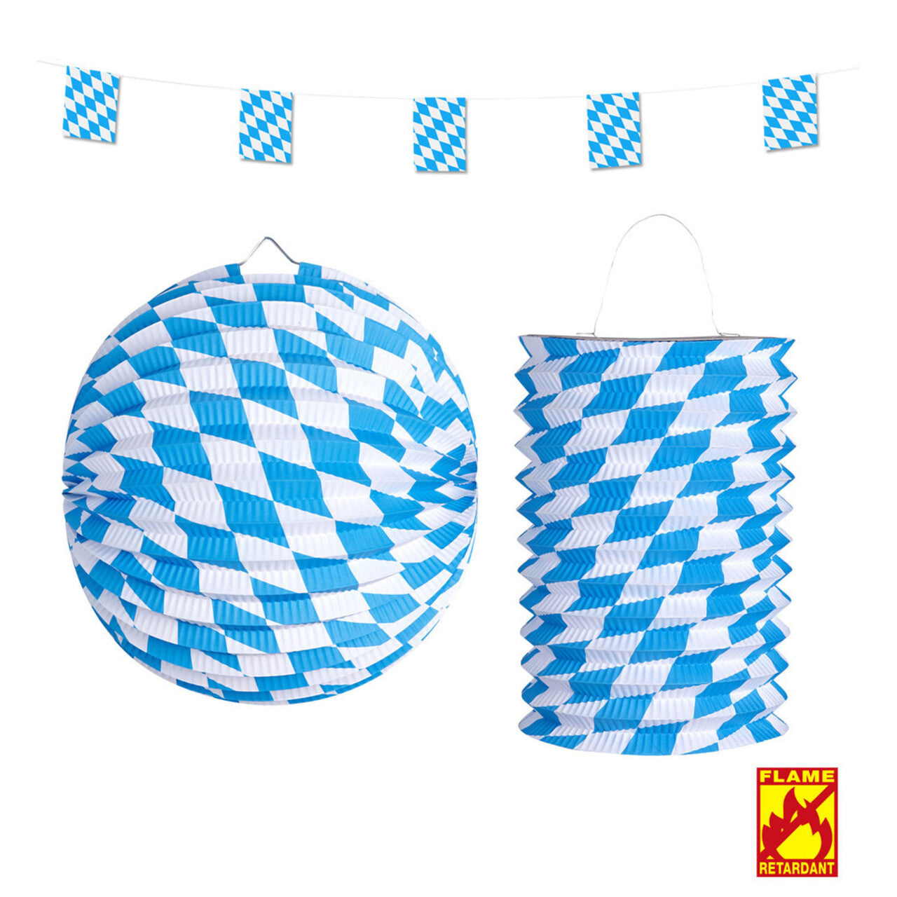 Op deze afbeelding zie je een Decoratie, van het merk Widmann. Feestelijke Beierse Decoratie Set
