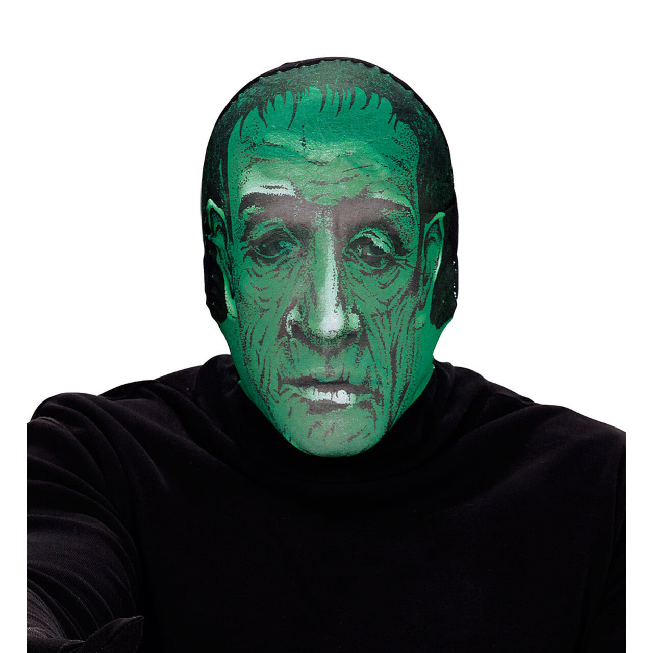 Op deze afbeelding zie je een Accessoires, van het merk Widmann. Aangenaam Stoffen Hoofdmasker Laboratorium Masker