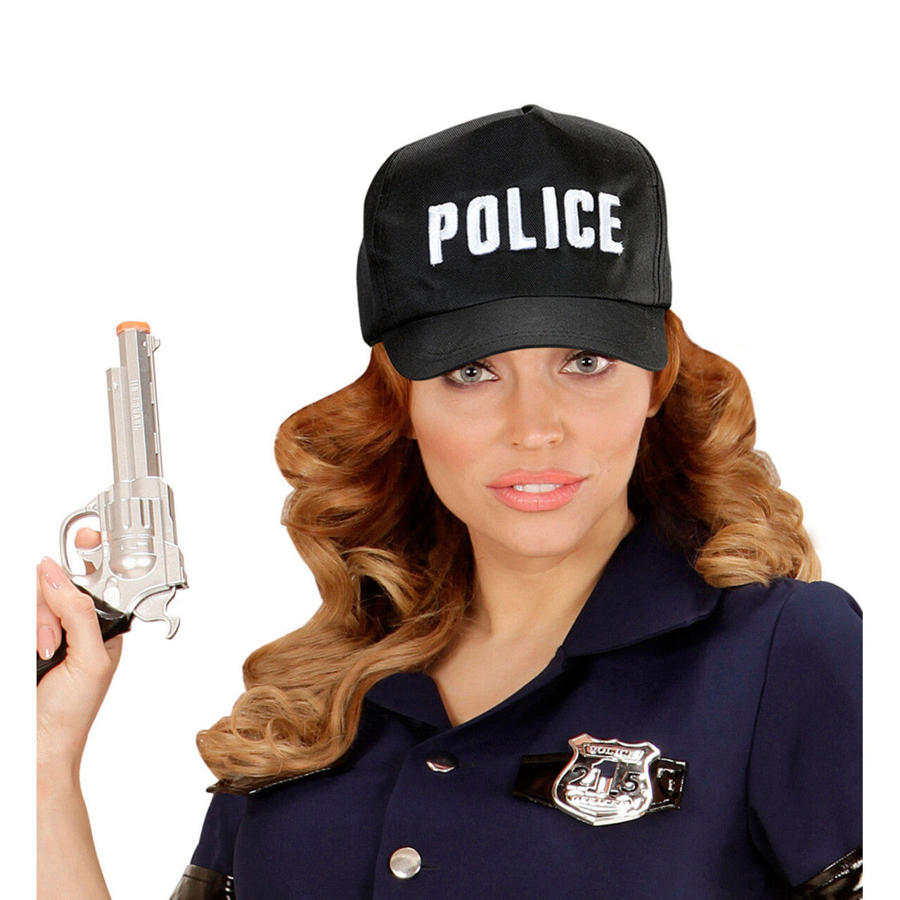 Op deze afbeelding zie je een Accessoires, van het merk Widmann. Amerikaanse Cap Politie