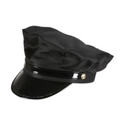 Op deze afbeelding zie je een Accessoires, van het merk Widmann. Zwarte Hoed Chauffeur