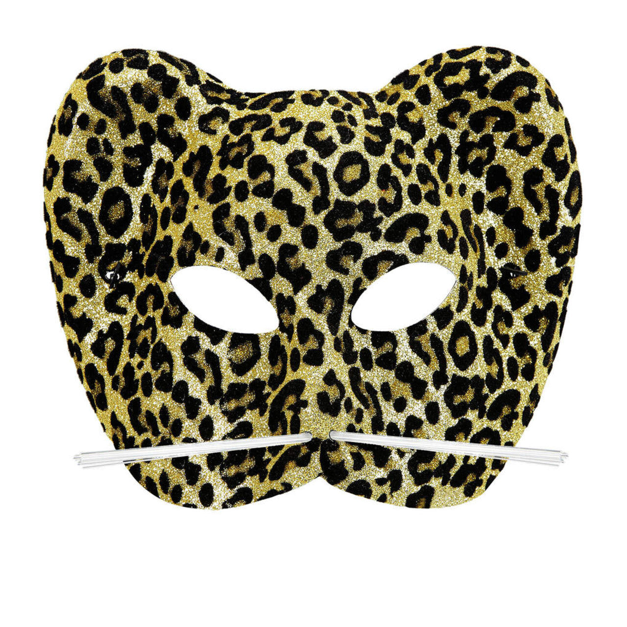 Op deze afbeelding zie je een Accessoires, van het merk Widmann. Sexy Glittermasker Luipaard