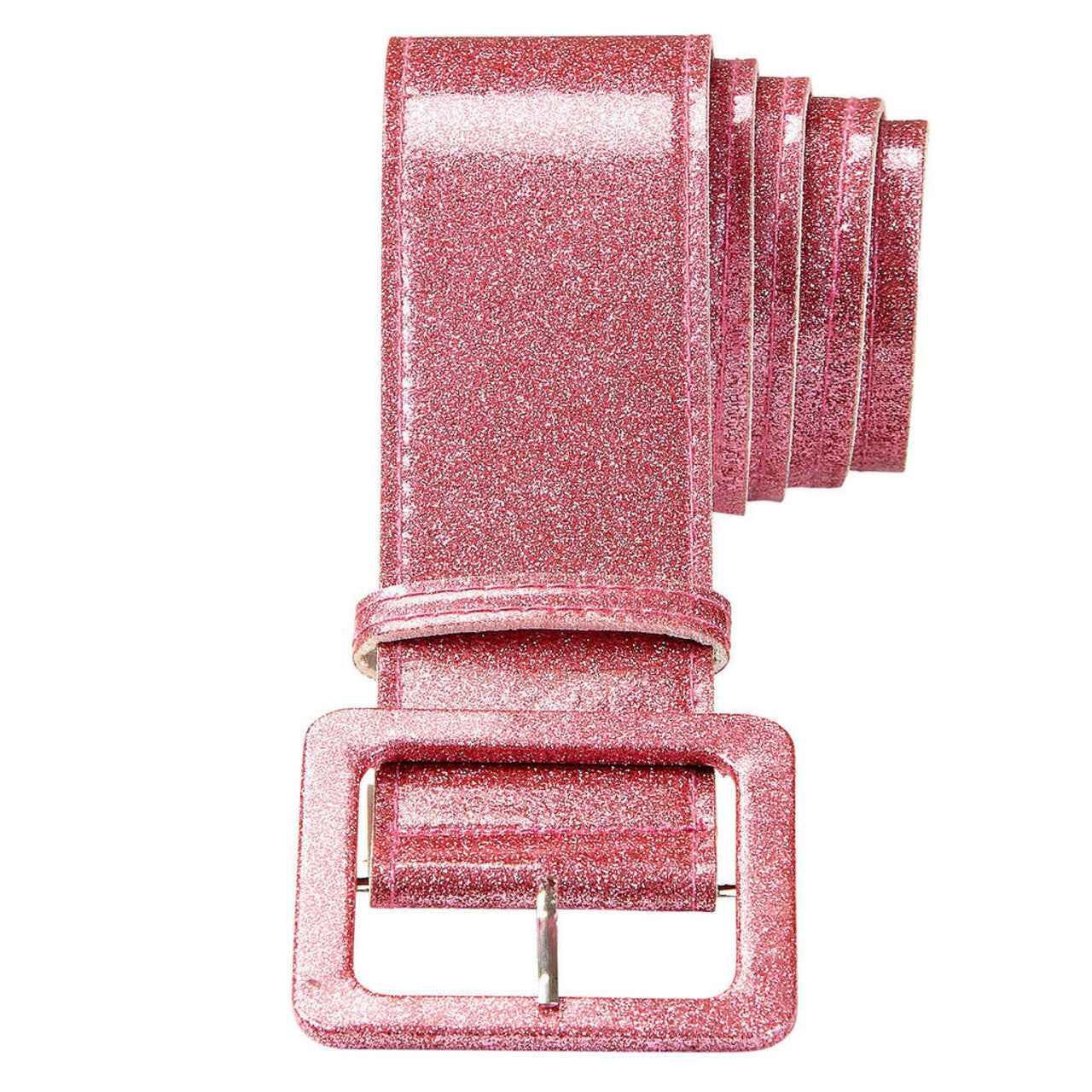 Op deze afbeelding zie je een Accessoires, van het merk Widmann. Glamour Riem Glitter 120 Centimeter, Roze