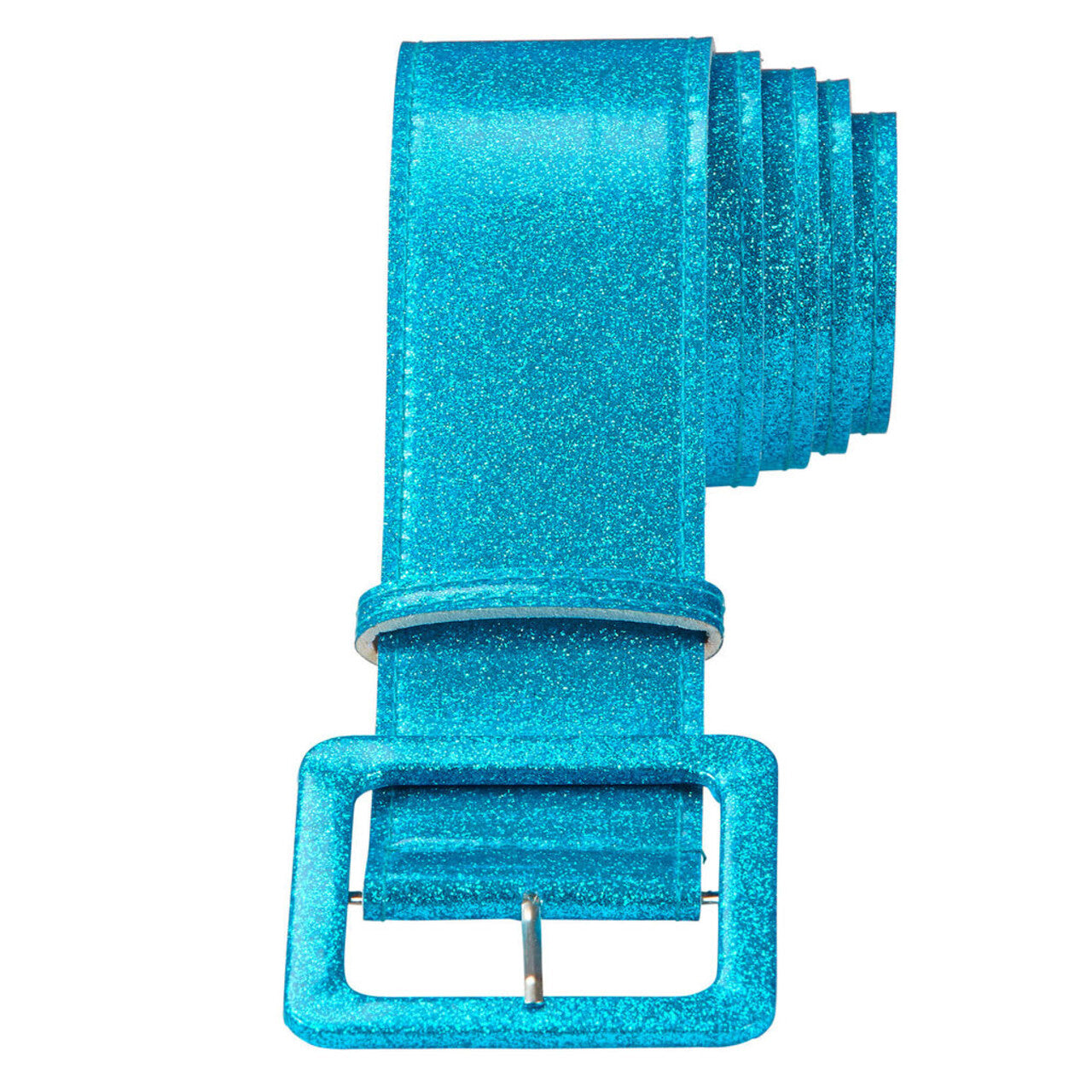 Op deze afbeelding zie je een Accessoires, van het merk Widmann. Glamour Riem Glitter 120 Centimeter, Blauw