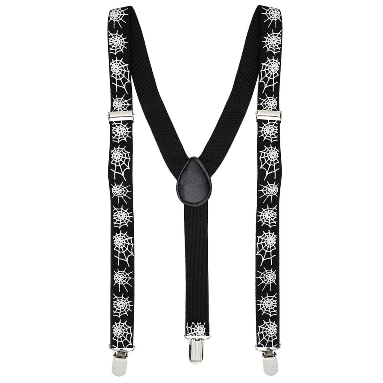 Op deze afbeelding zie je een Accessoires, van het merk Widmann. Halloween Bretels Spinnenweb