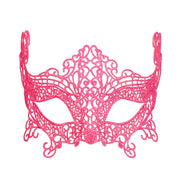 Op deze afbeelding zie je een Accessoires, van het merk Widmann. Venetia Neon Oogmasker, Kant Neon Roze