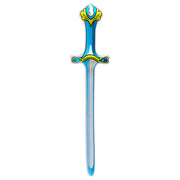 Op deze afbeelding zie je een Accessoires, van het merk Widmann. Grappige Opblaasbaar Zwaard, 77 Centimeter