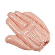Op deze afbeelding zie je een Accessoires, van het merk Widmann. Supporter Opblaasbare Hand, 50 Centimeter