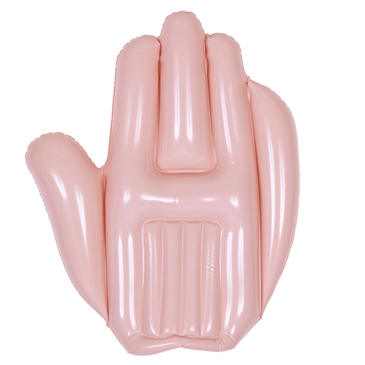 Op deze afbeelding zie je een Accessoires, van het merk Widmann. Supporter Opblaasbare Hand, 50 Centimeter