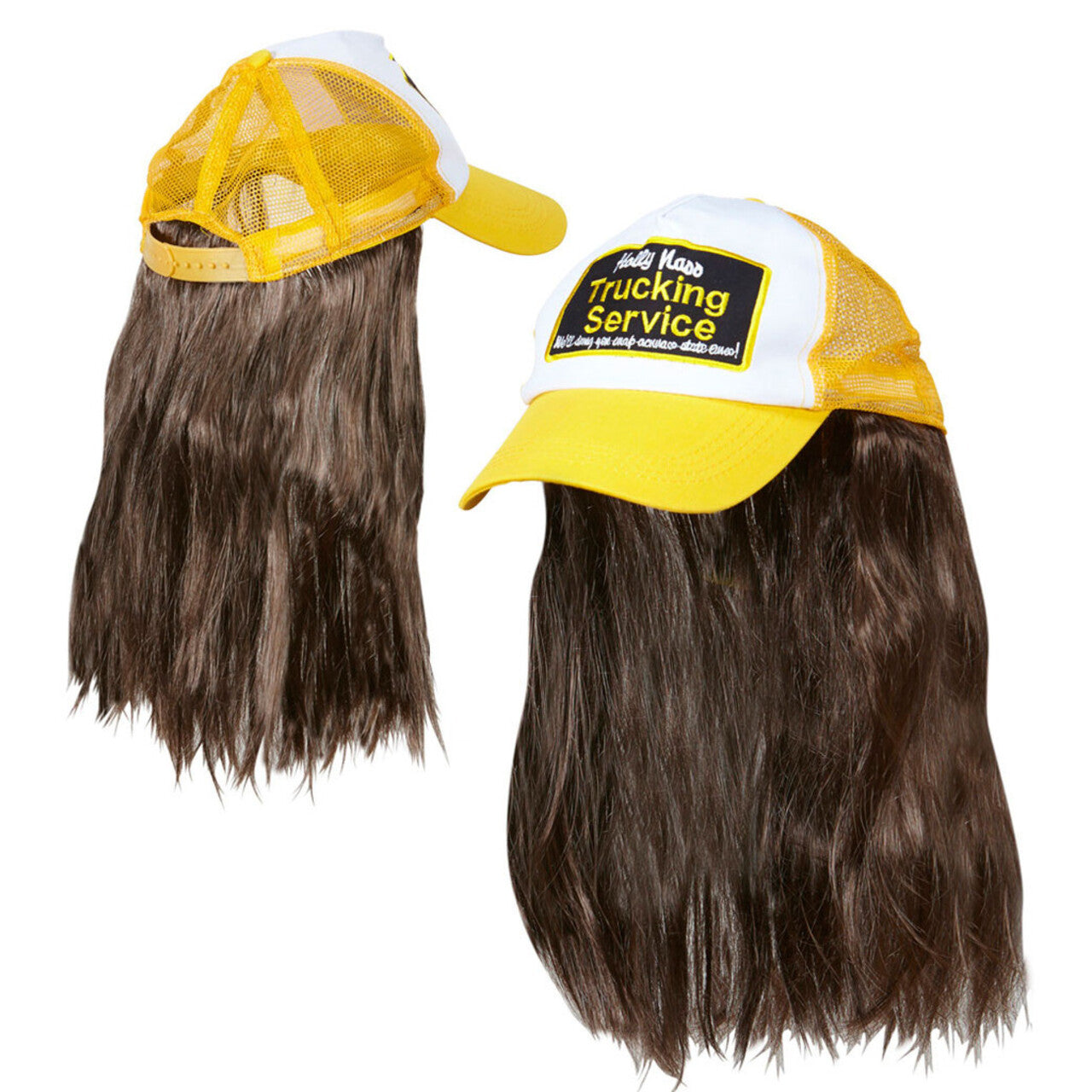 Op deze afbeelding zie je een Accessoires, van het merk Widmann. Trailer Park Trash Truckercap Met Haar
