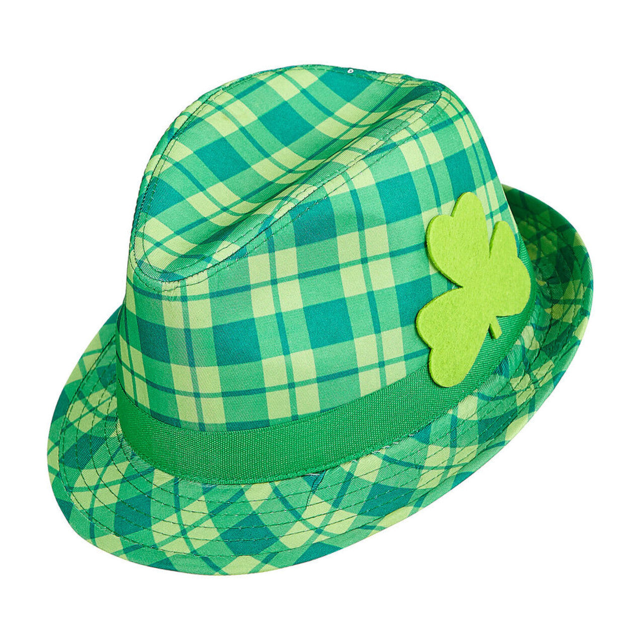 Op deze afbeelding zie je een Accessoires, van het merk Widmann. Ierse Fedora St. Patrick