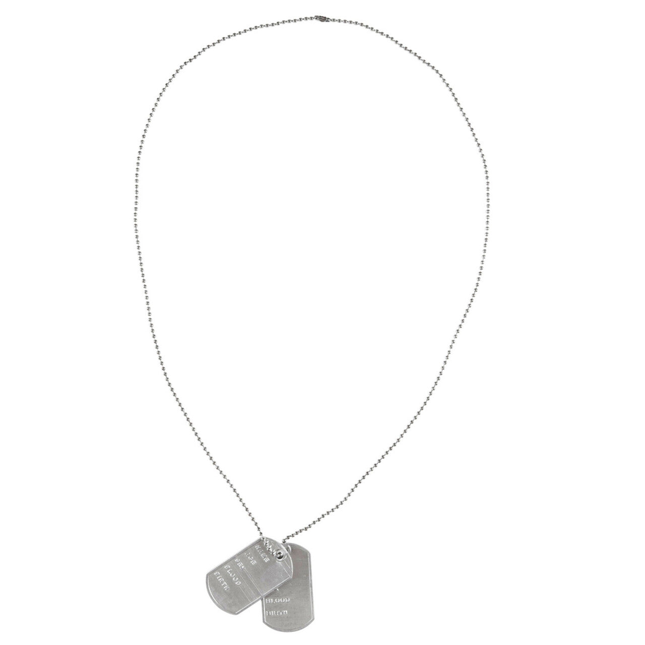 Op deze afbeelding zie je een Accessoires, van het merk Widmann. Us Marine Dog Tag Aan Ketting