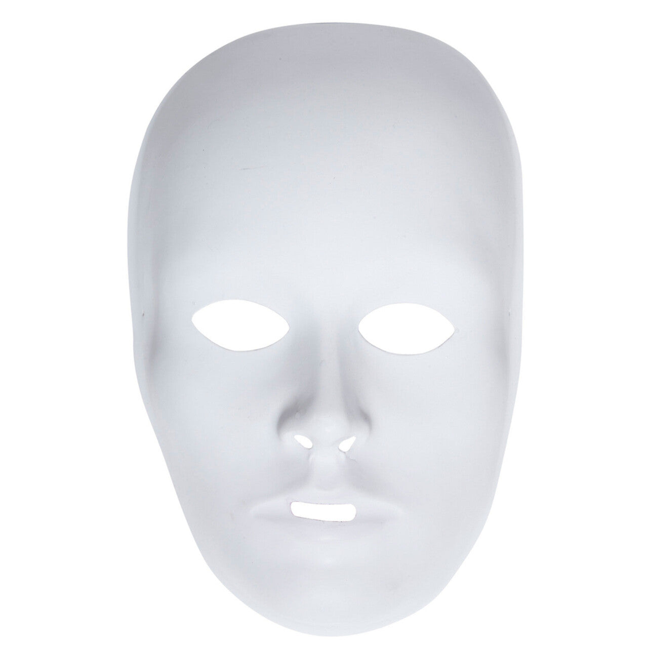 Op deze afbeelding zie je een Accessoires, van het merk Widmann. Doe Het Zelf Luxe Unisex Beschilderbaar Wit Masker