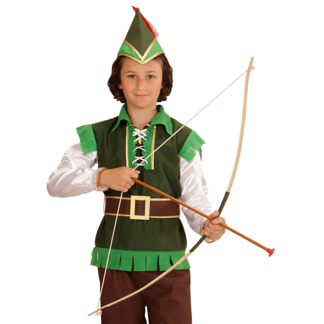 Op deze afbeelding zie je een Accessoires, van het merk Widmann. Wilhelm Tell Boogschiet Set