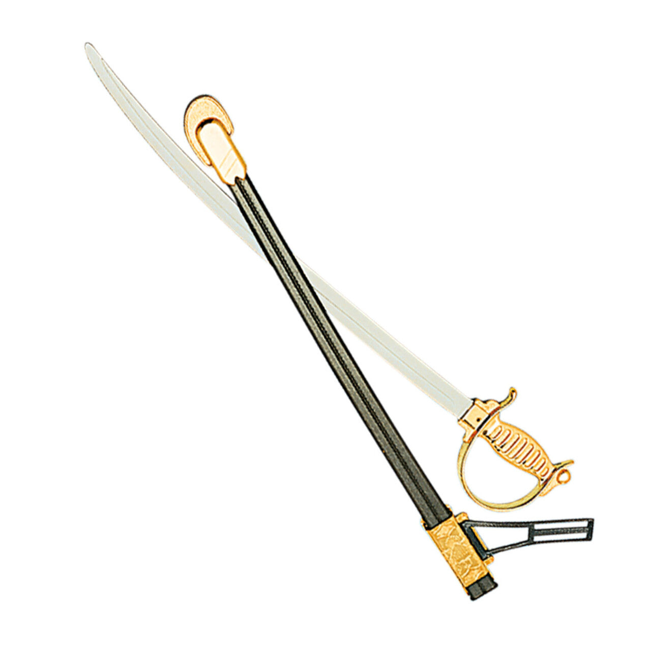 Op deze afbeelding zie je een Accessoires, van het merk Widmann. Sabel Zwaard Generaal 65 Centimeter