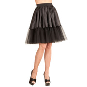 Op deze afbeelding zie je een Accessoires, van het merk Widmann. Petticoat Zwart Arkansas