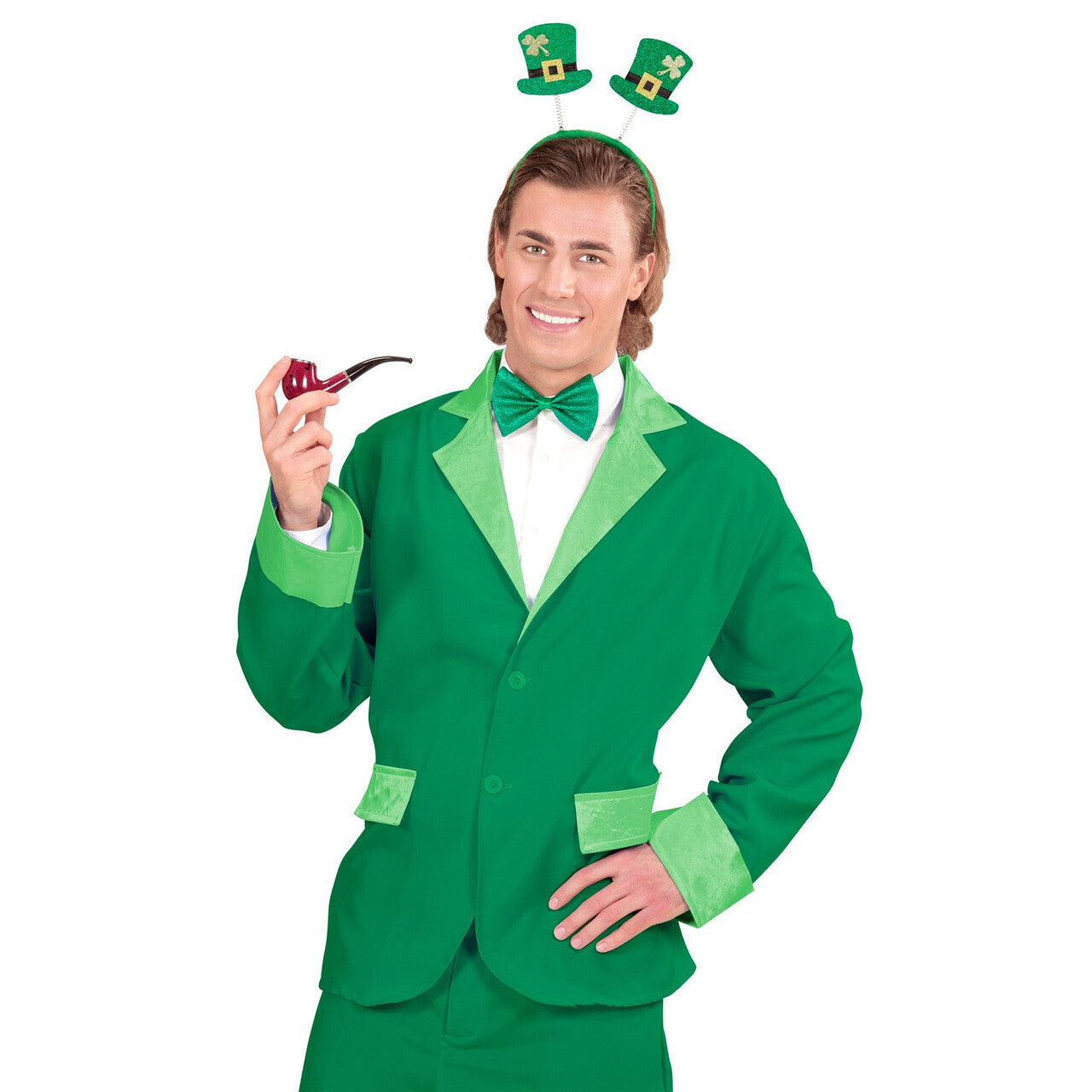 Op deze afbeelding zie je een Accessoires, van het merk Widmann. Ierse St. Patricks Day Set