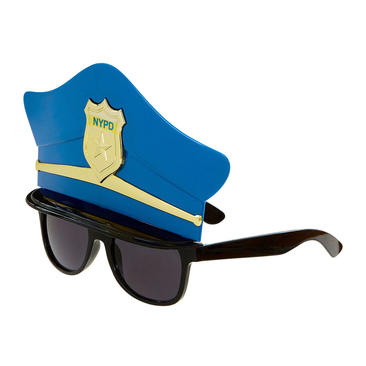 Op deze afbeelding zie je een Accessoires, van het merk Widmann. Copper Bril Met Politiepet