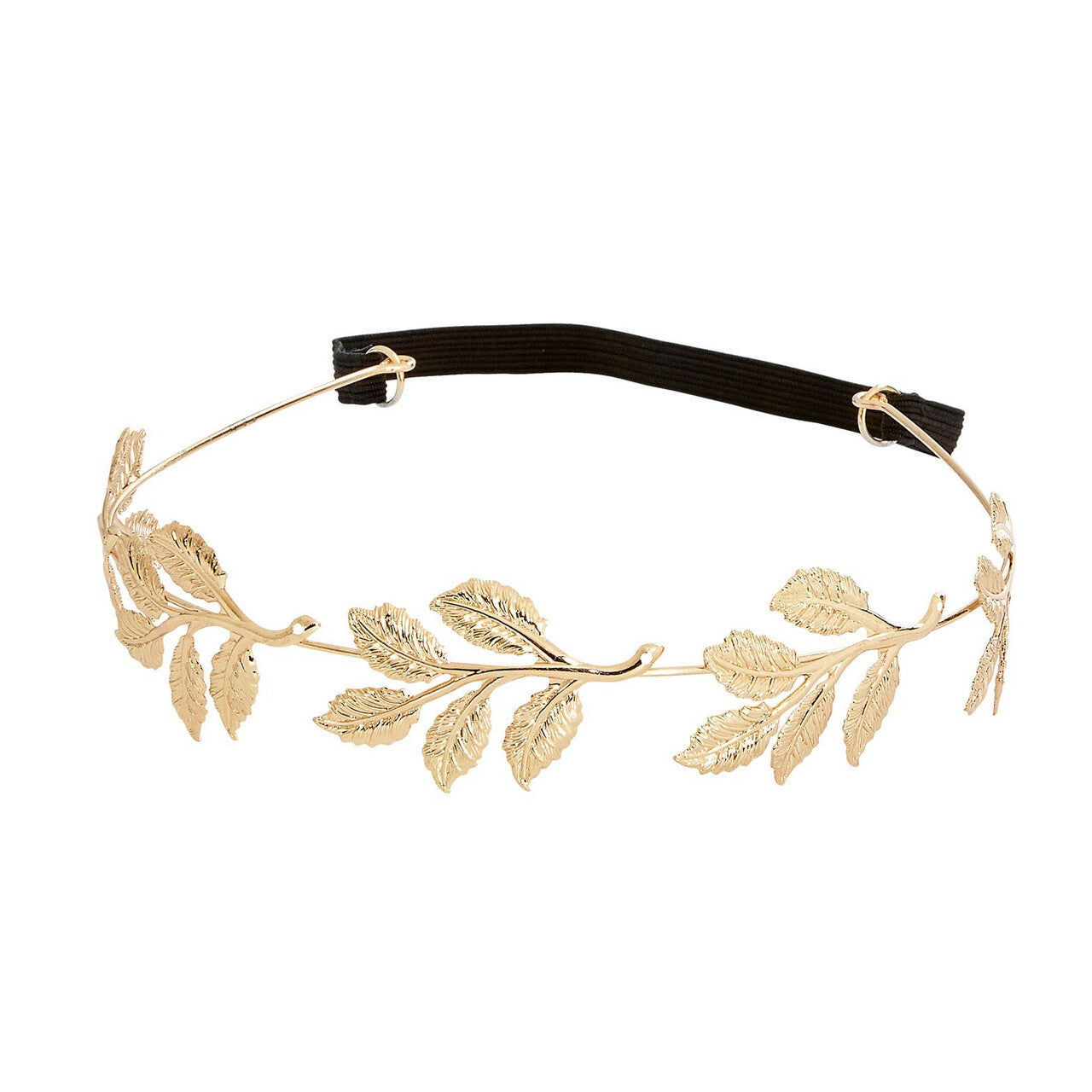 Op deze afbeelding zie je een Accessoires, van het merk Widmann. Romana Gouden Laurierblad Kroon