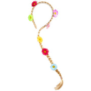Op deze afbeelding zie je een Accessoires, van het merk Widmann. Tropische Staart Hoofdband Bloem