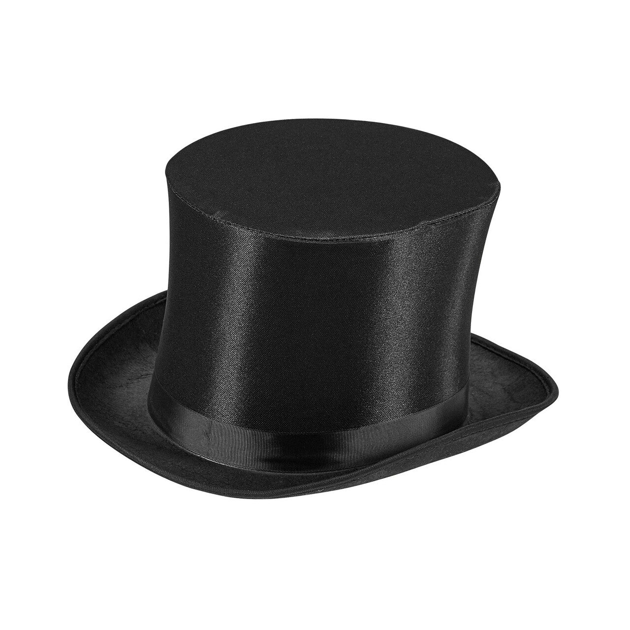 Op deze afbeelding zie je een Accessoires, van het merk Widmann. Chique Hoge Hoed Satijn