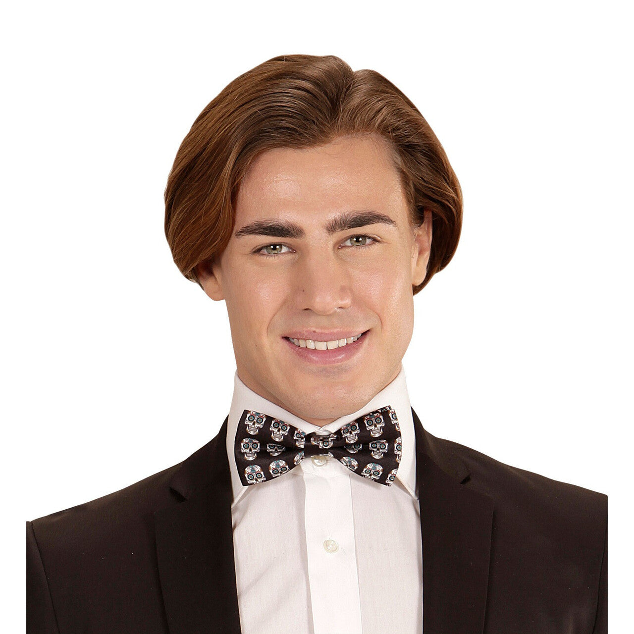 Op deze afbeelding zie je een Accessoires, van het merk Widmann. Mexicano Dia De Los Muertos Strikje