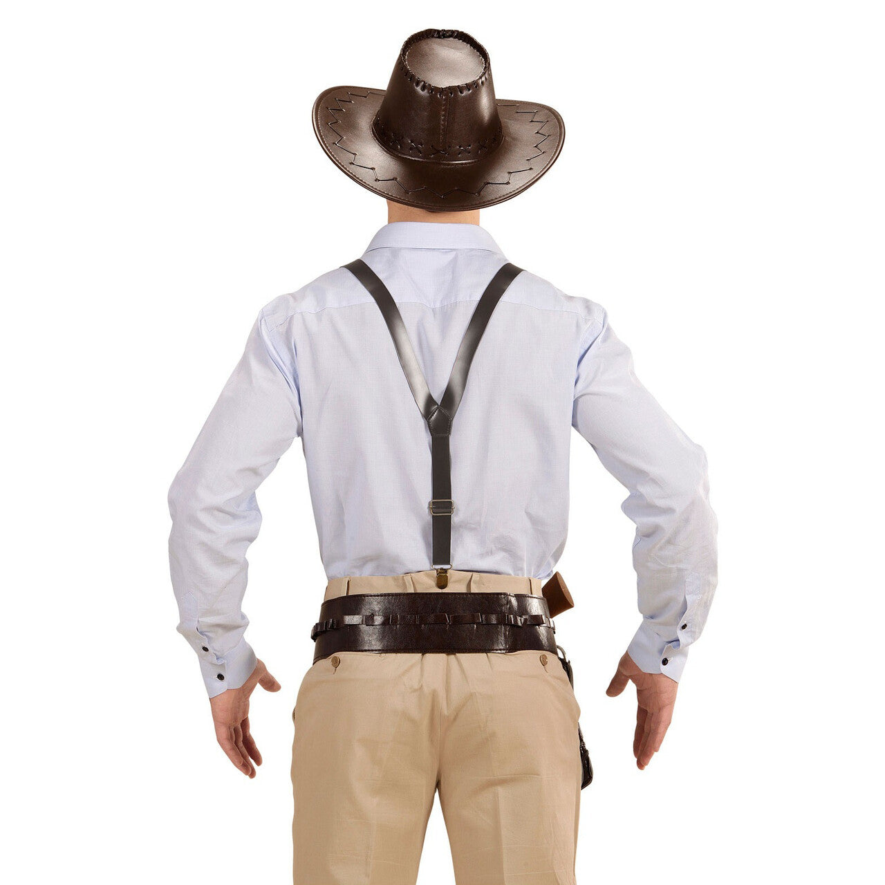 Op deze afbeelding zie je een Accessoires, van het merk Widmann. Oktoberfest Bretels Lederlook