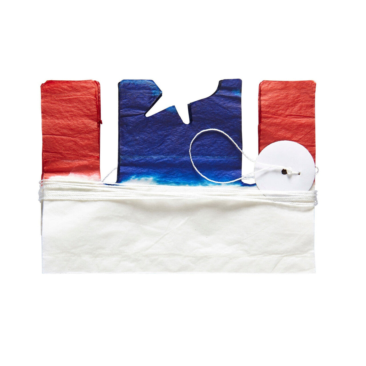 Op deze afbeelding zie je een Decoratie, van het merk Widmann. Geplooide Slinger USA Bv
