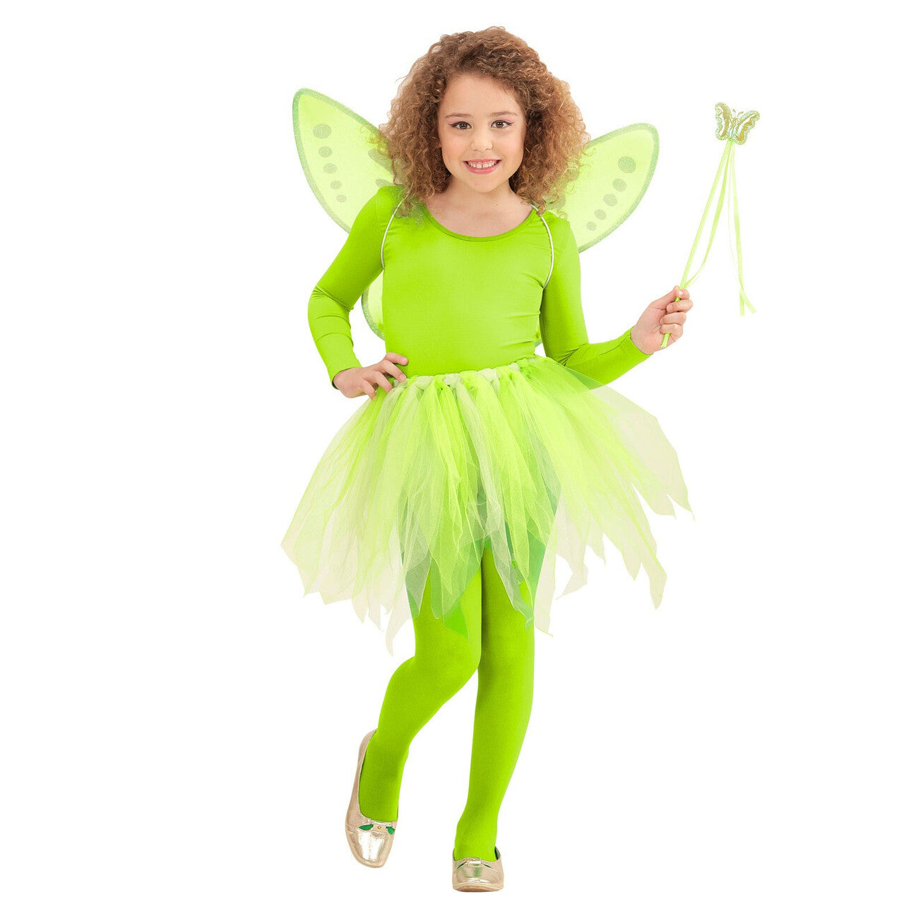 Op deze afbeelding zie je een Accessoires, van het merk Widmann. Magische Fee Groen