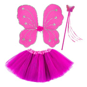 Op deze afbeelding zie je een Accessoires, van het merk Widmann. Verkleedset Magische Fee Donker Roze