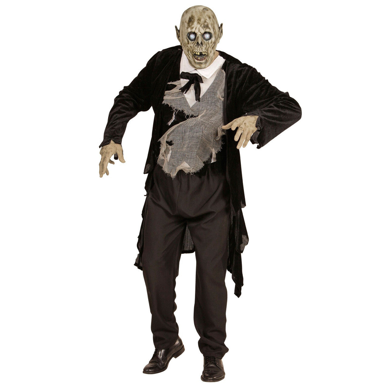 Op deze afbeelding zie je een Accessoires, van het merk Widmann. Vlekken Masker Zombie Bruidegom