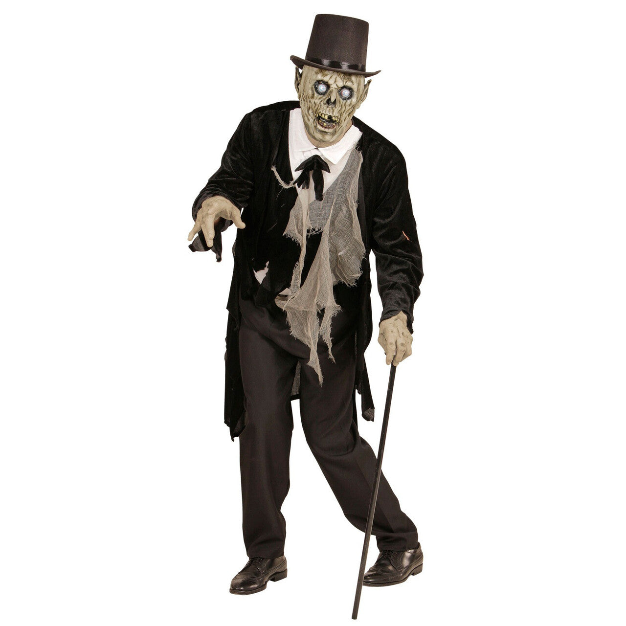 Op deze afbeelding zie je een Accessoires, van het merk Widmann. Vlekken Masker Zombie Bruidegom