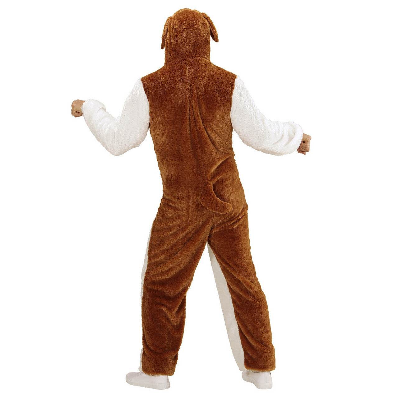 Op deze afbeelding zie je een Kostuums, van het merk Widmann. Dieren Onesie Pluche St. Bernhard Kostuum
