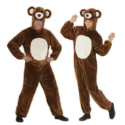 Op deze afbeelding zie je een Kostuums, van het merk Widmann. Dieren Onesie Pluche Beer Kostuum