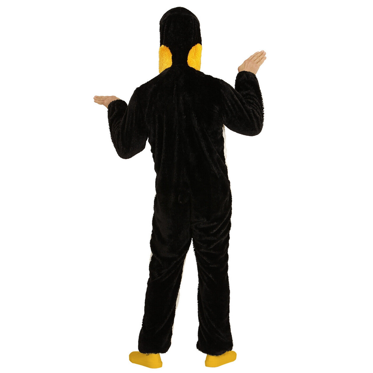 Op deze afbeelding zie je een Kostuums, van het merk Widmann. Dieren Onesie Pluche Pinguin Kostuum