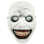 Op deze afbeelding zie je een Accessoires, van het merk Widmann. Masker White Smiling Evil Clown