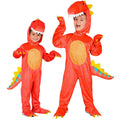 Rode Dino Dex Jongen Kostuum