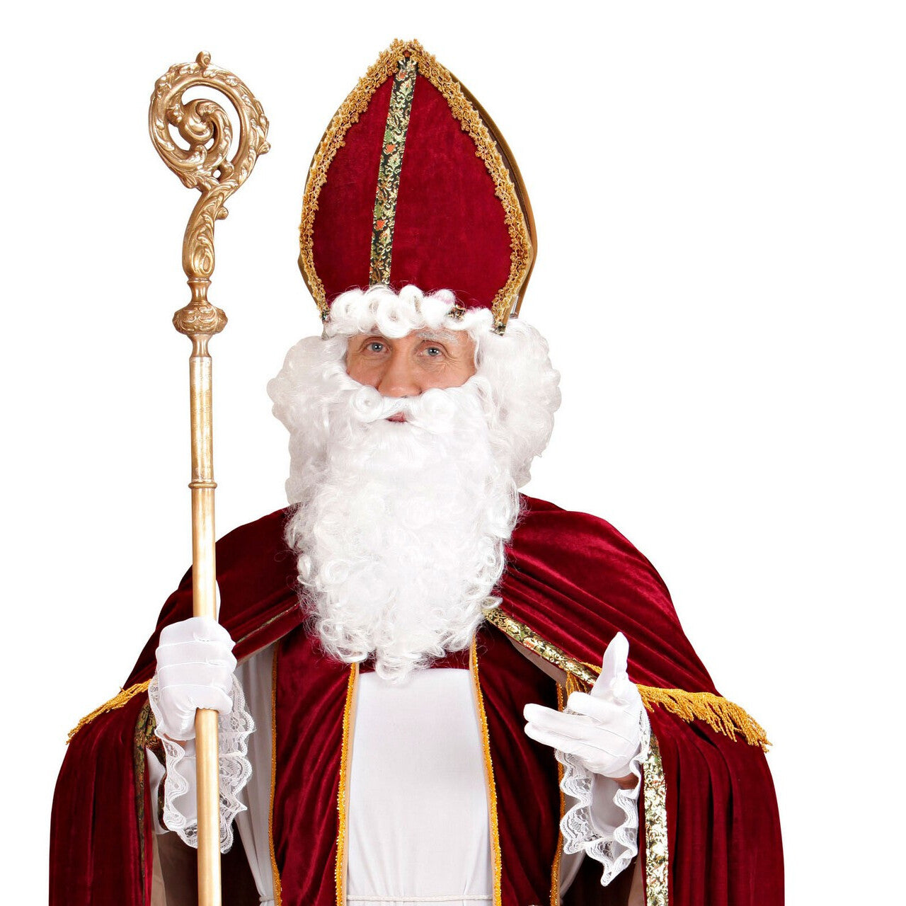 Op deze afbeelding zie je een Accessoires, van het merk Widmann. Goedheiligman Mijter