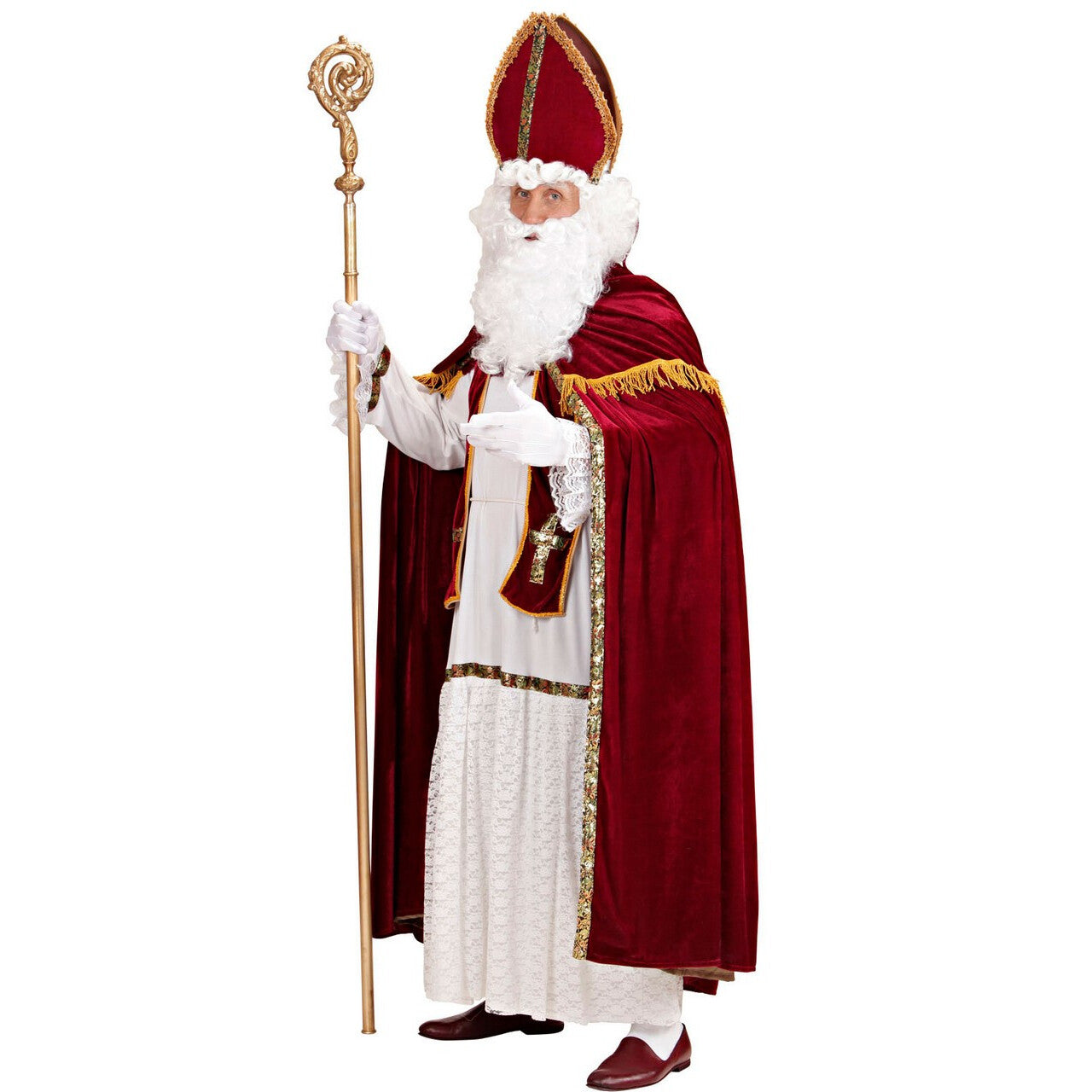 Op deze afbeelding zie je een Accessoires, van het merk Widmann. Goedheiligman Mijter