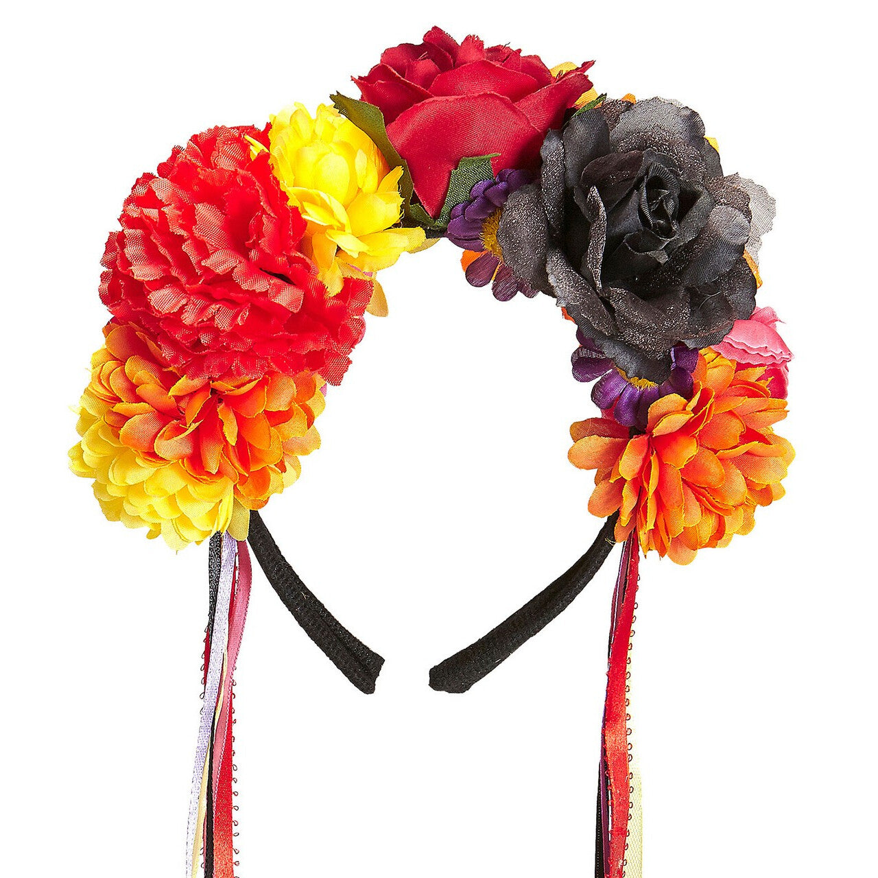 Op deze afbeelding zie je een Accessoires, van het merk Widmann. Hoofdband Bloemen Chiapas