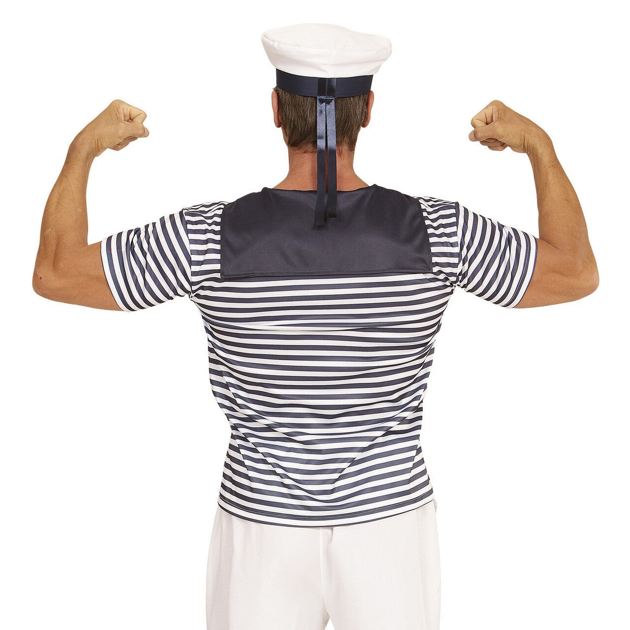 Op deze afbeelding zie je een Kostuums, van het merk Widmann. Marine Set Volwassen Sammy Kostuum
