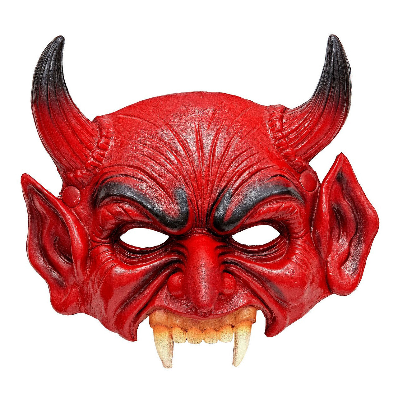 Op deze afbeelding zie je een Accessoires, van het merk Widmann. Kinloos Masker Duivel Rojo
