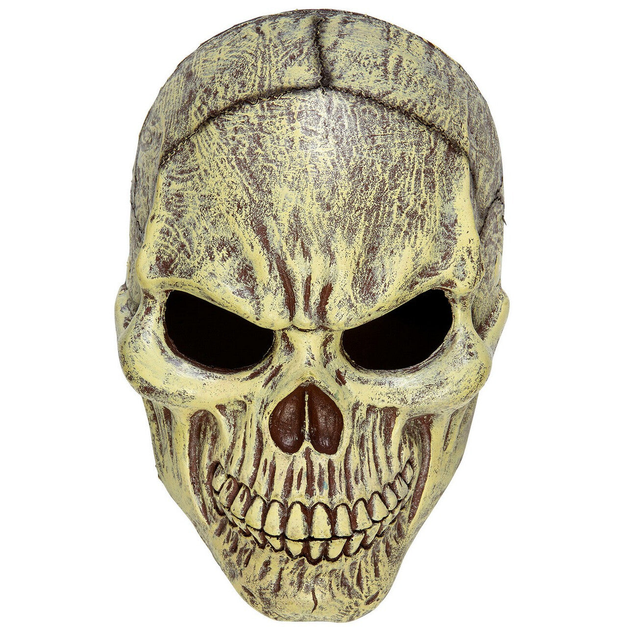 Op deze afbeelding zie je een Accessoires, van het merk Widmann. Halfgezicht Masker Schedel Cartuja