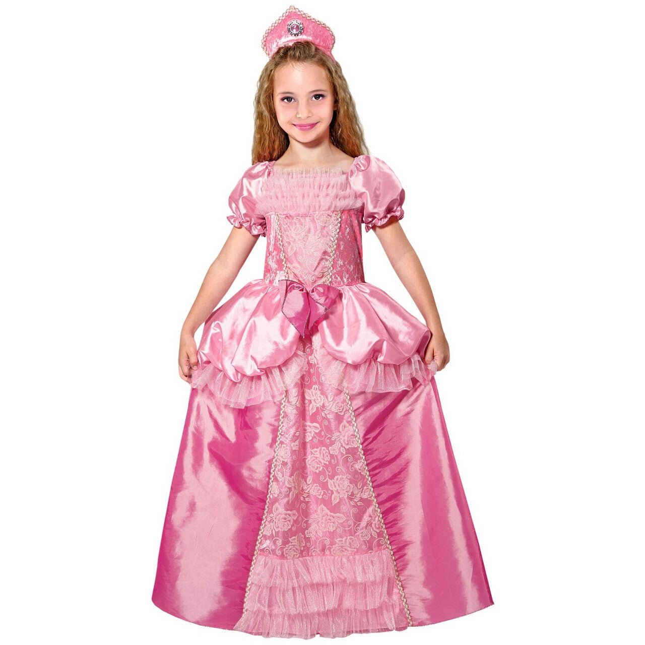 Op deze afbeelding zie je een Kostuums, van het merk Widmann. Prinses La Rosa De Los Balkones Meisje Kostuum