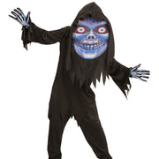 Op deze afbeelding zie je een Kostuums, van het merk Widmann. Magere Hein Emoji Jongen Kostuum